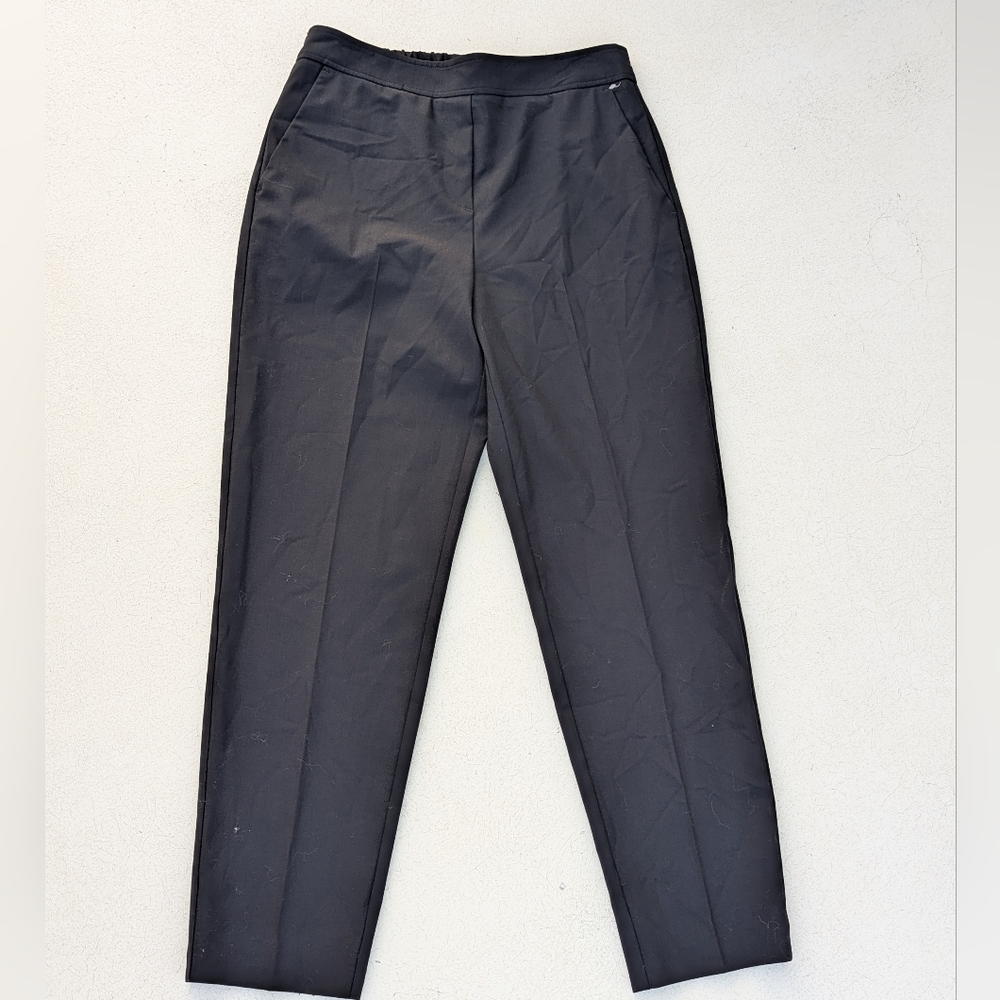 NWT Momoni | Feronia Virgin Wool Blend Pants Black Made in Italy 44 | US 8